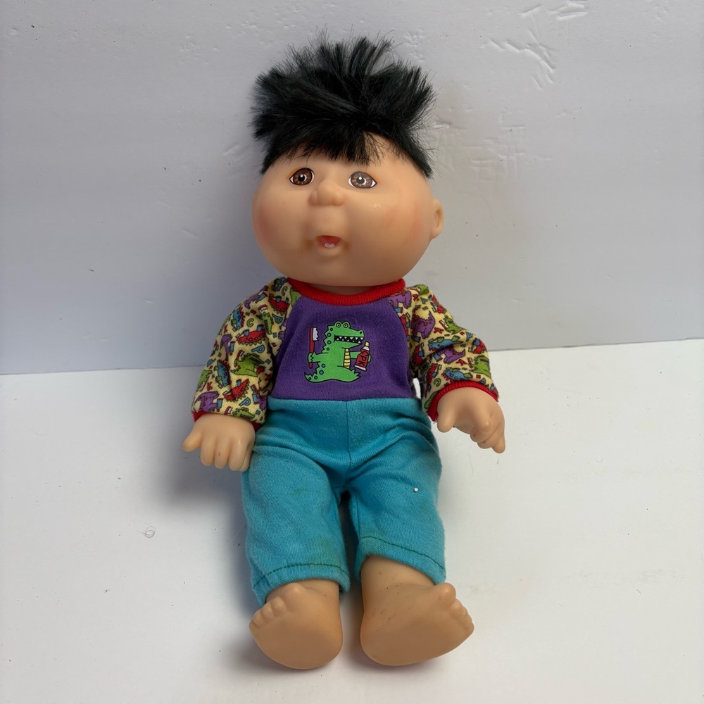 Cabbage Patch Doll   Brushing Teeth Baby Hunter Timothy